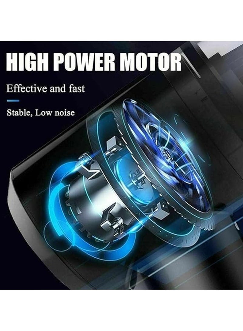 Toby's VC_135 Multifunction Portable Mini Car Cordless Vacuum, Hand held vacuuming, Handheld Vacuum for Quick Cleaning, Dust Buster Cordless Rechargeable, for Car, Home and Office - Image 4