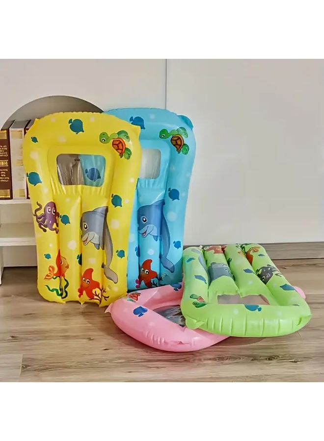 Pink Inflatable Pool Float Hammock Swimming Pool Drifter Saddle Lounge For Summer - Image 5