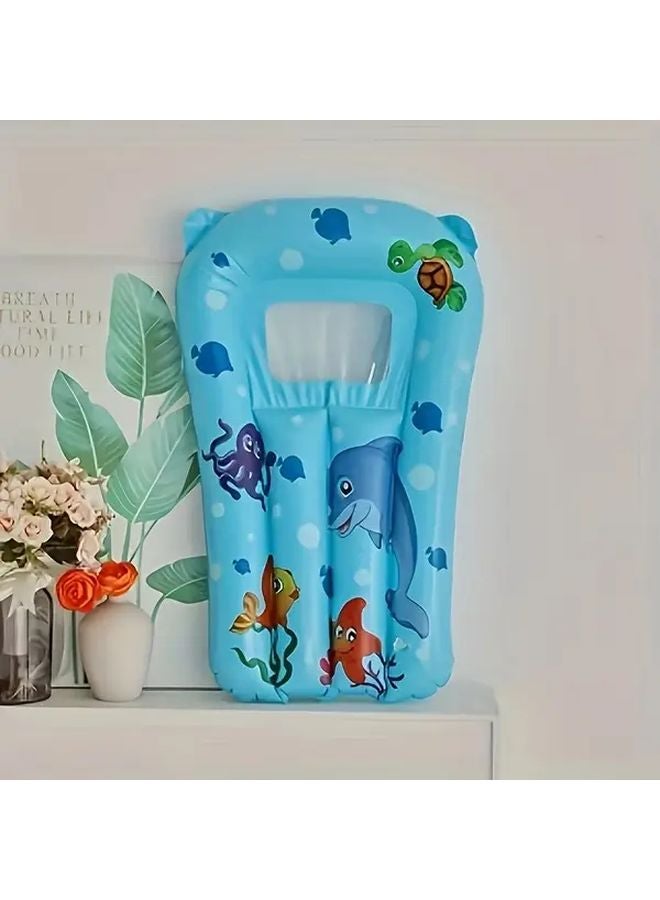 Pink Inflatable Pool Float Hammock Swimming Pool Drifter Saddle Lounge For Summer - Image 4