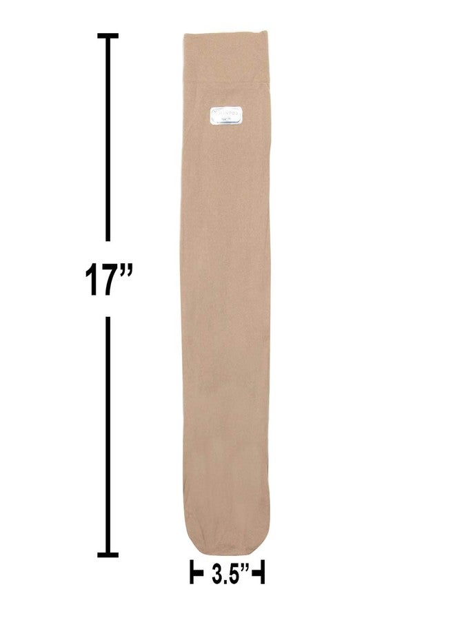 Falari 12-Pack Knee High Women Trouser Socks Comfort Band Stretchy Spandex Opaque - Black - Image 2