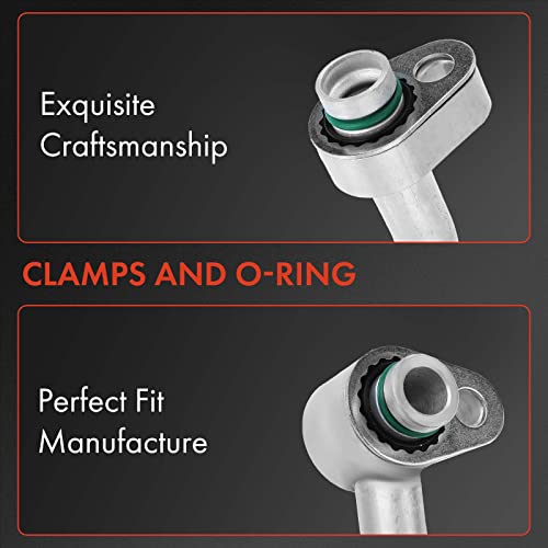 A-Premium مجموعة خرطوم خط الشفط A-Premium متوافقة مع كرايسلر 300 2007-2010، دودج تشارجر 2007-2010، تشالنجر 2009-2010، ماغنوم 2007-2008، 3.5L SOHC، من الضاغط إلى المبخر - Image 3