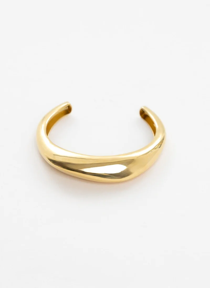 Lichi  Round, blown-metal bracelet for Women | Best Price UAE