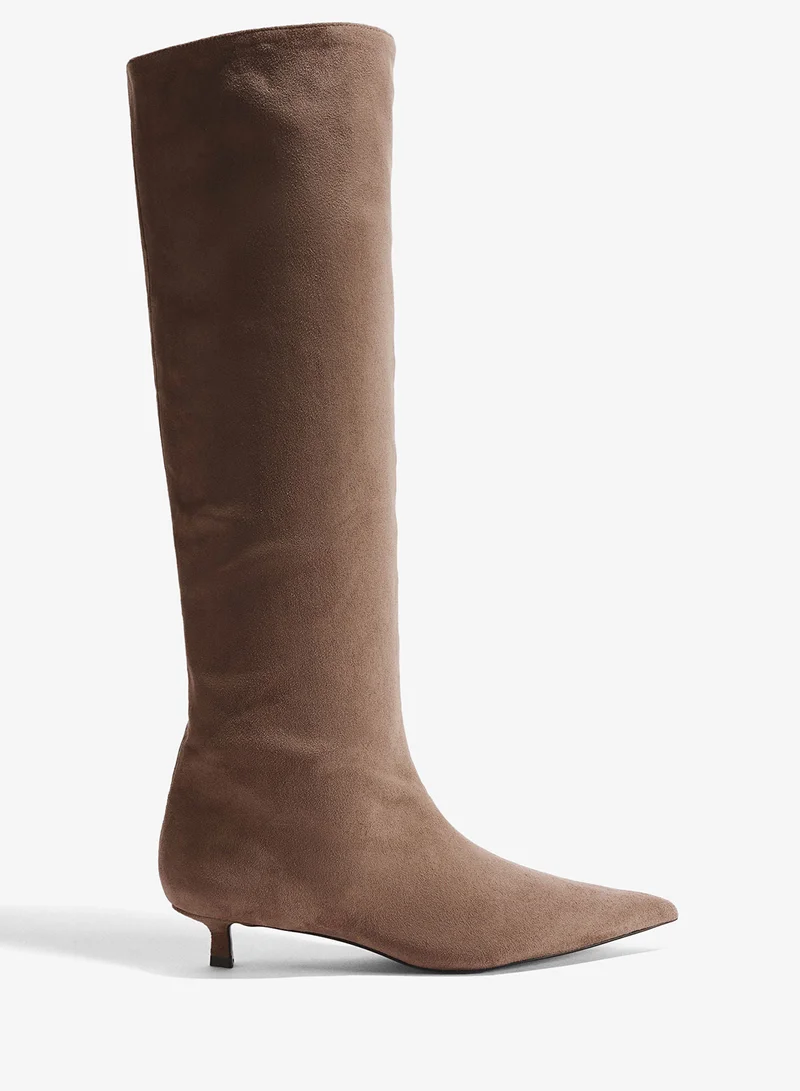 H&M Kitten-heeled boots