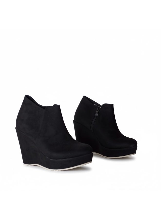 لايف ستيلاش  بوت كعب ودج شمواه - اسود BW-10 - Image 2