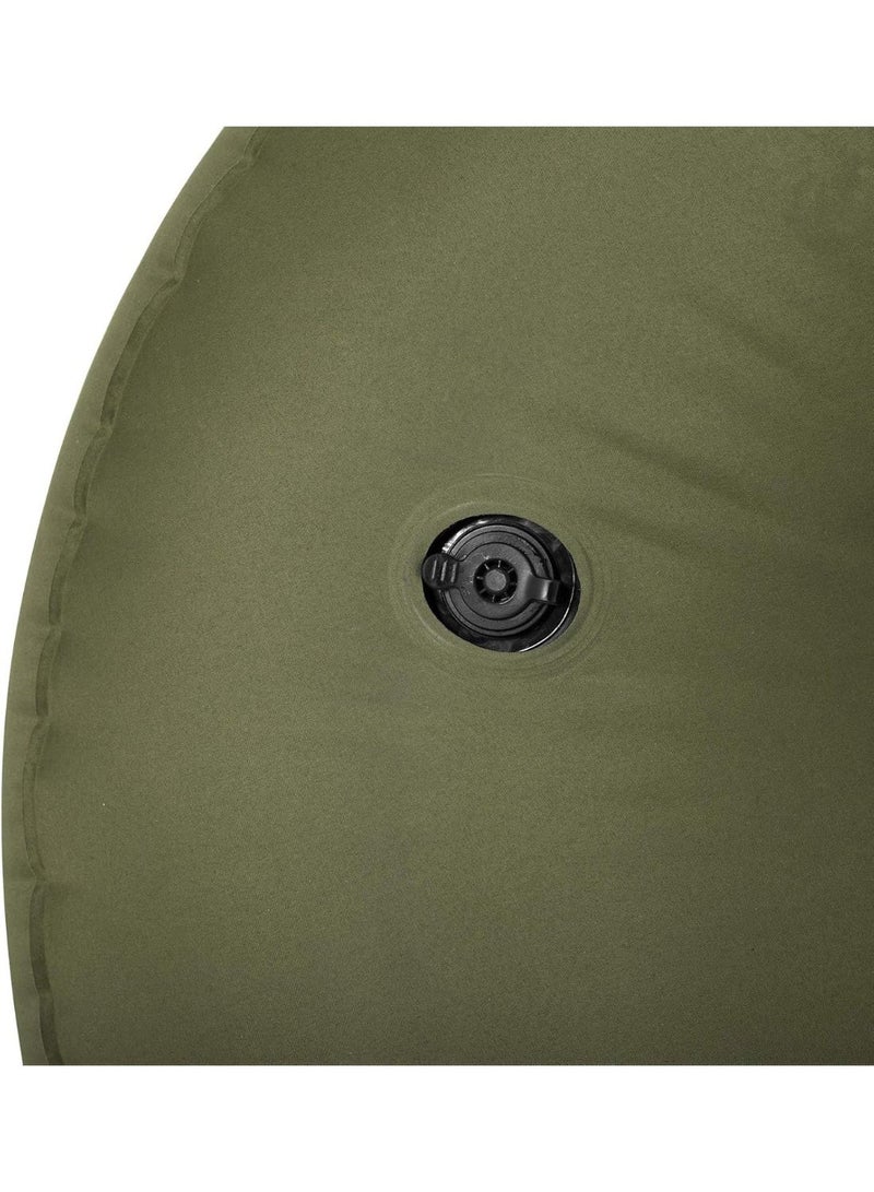 Bestway Round Inflatable Air Chair with Comfortable Velvet Surface – Inflatable Chair for Indoor and Camping Relaxation – Easy to Inflate and Store – Dimensions: 105 x 98 x 76 cm – Model 75082 – Green - Image 2