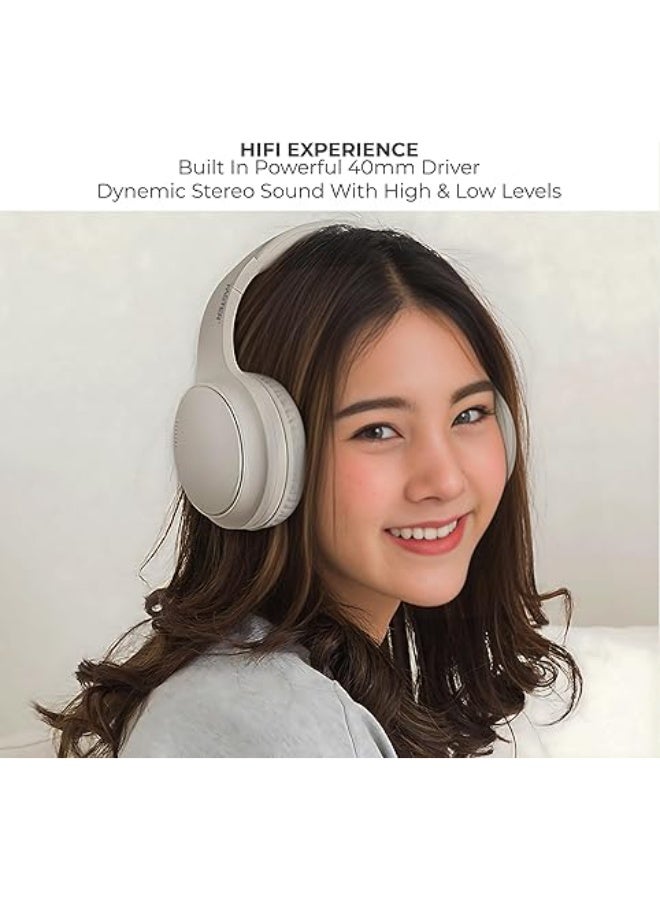 Faster S5 Over-Ear Wireless Headphones with Microphone- Bluetooth 5.3 Active Noise - Image 2
