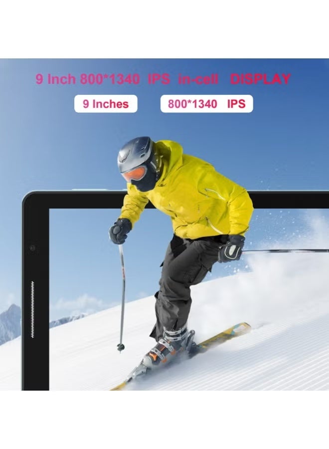 REBENUO CM936 9-Inch Android 16 Tablet, 800x1280 HD Touchscreen Display, 8GB RAM, 5G WiFi Support, Portable Tablet PC with Fast Performance, WiFi & Bluetooth Connectivity, USB Type-C Port, Large Storage Device for Work, Study, Gaming, Streaming, Browsing & Travel - Image 3