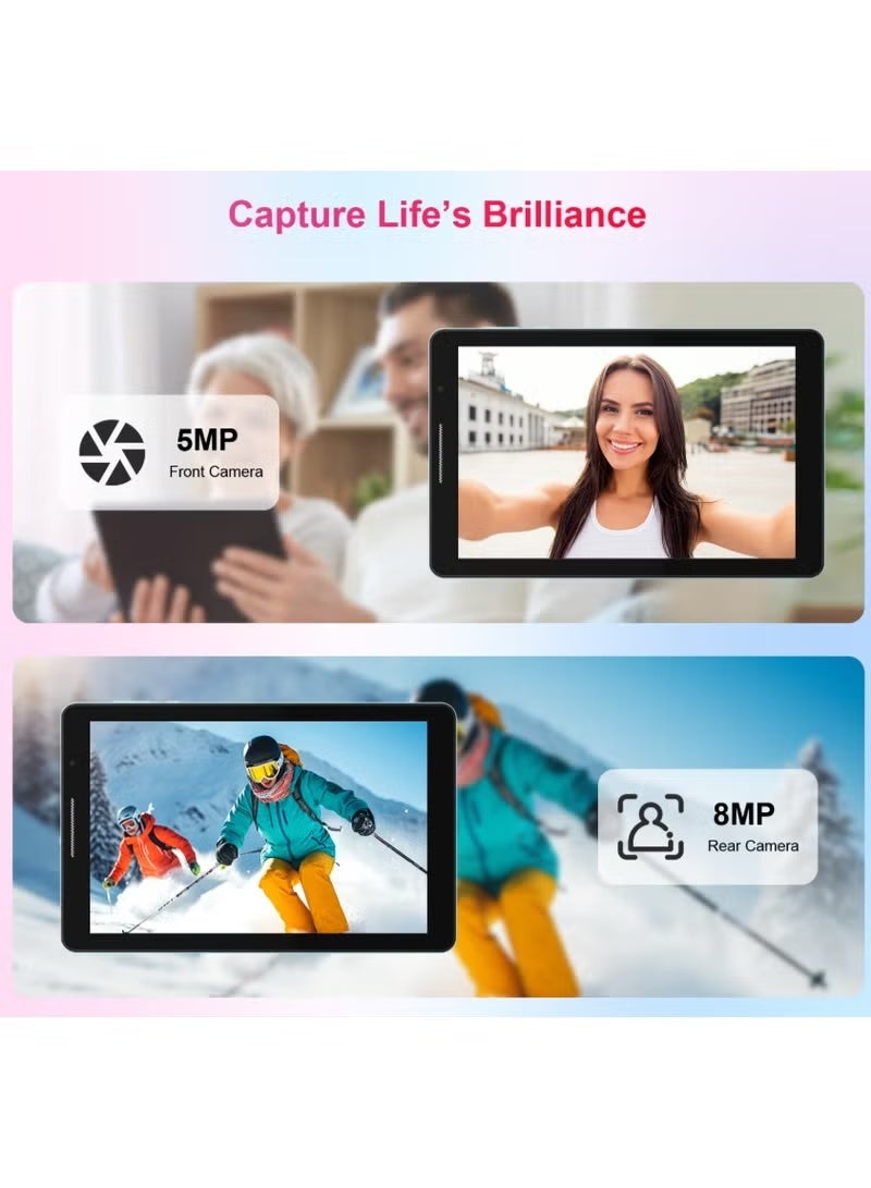 REBENUO CM936 9-Inch Android 16 Tablet, 800x1280 HD Touchscreen Display, 8GB RAM, 5G WiFi Support, Portable Tablet PC with Fast Performance, WiFi & Bluetooth Connectivity, USB Type-C Port, Large Storage Device for Work, Study, Gaming, Streaming, Browsing & Travel - Image 5