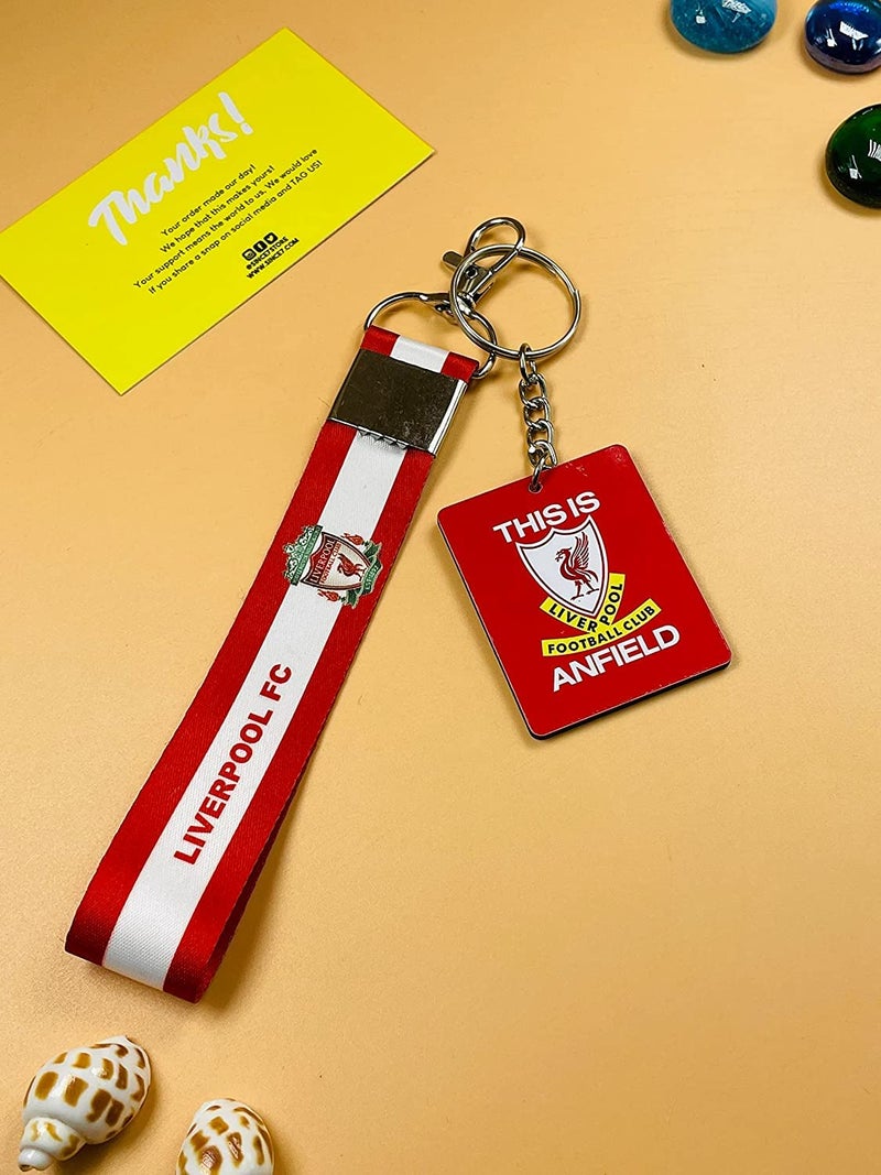 SINCE 7 STORE LIVERPOOL Combo Gift box for LIVERPOOL Fans, 4 products: LIVERPOOL Mug, One Keychain, One Keychain Lanyard & one LIVERPOOL badge. - Image 3