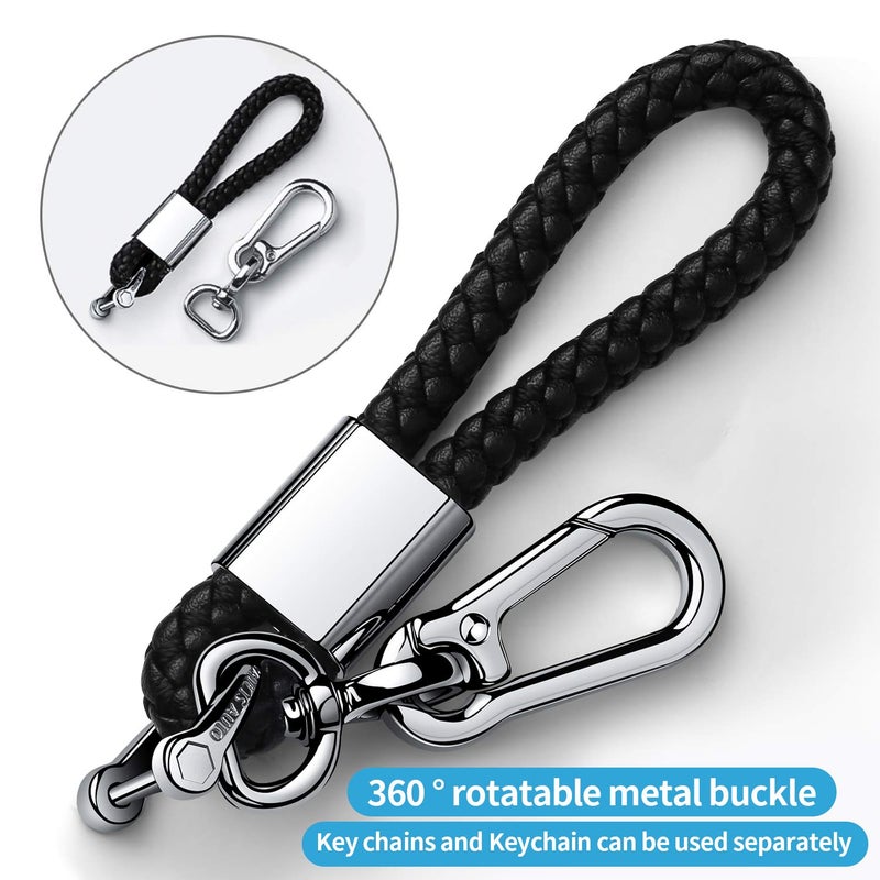 Tukellen for Audi Key Fob Cover with Keychain, Special Soft TPU Key Case Cover Protector Compatible with Audi A4 Q7 Q5 TT A3 A6 SQ5 SQ7 R8 S5 Smart Key(Silver) - Image 5