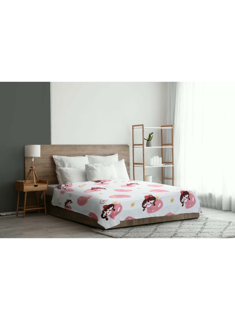 Warm winter bedspread made of microfiber, high warmth, soft fur, luxurious, lightweight, comfortable and warm, suitable for sofa and bed (large size 260*180)