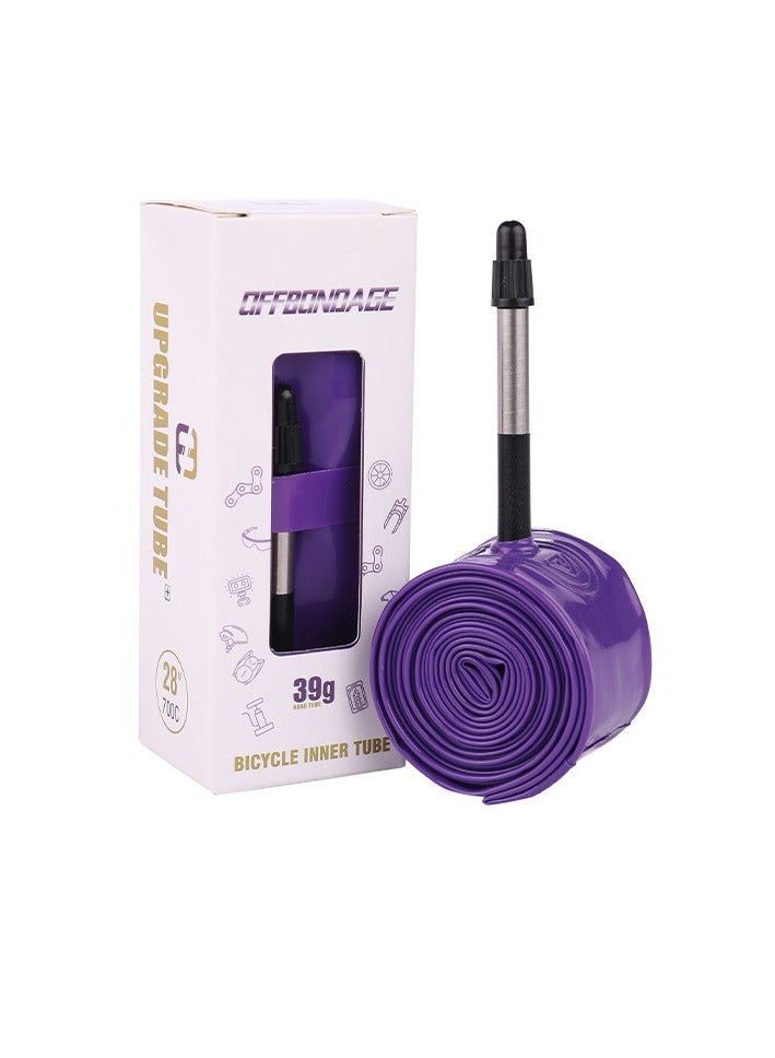 general Road Bike Ultralight Inner Tube 700C Port TPU Puncture Resistant Lightweight and Portable 39g Port 45mm - Image 1