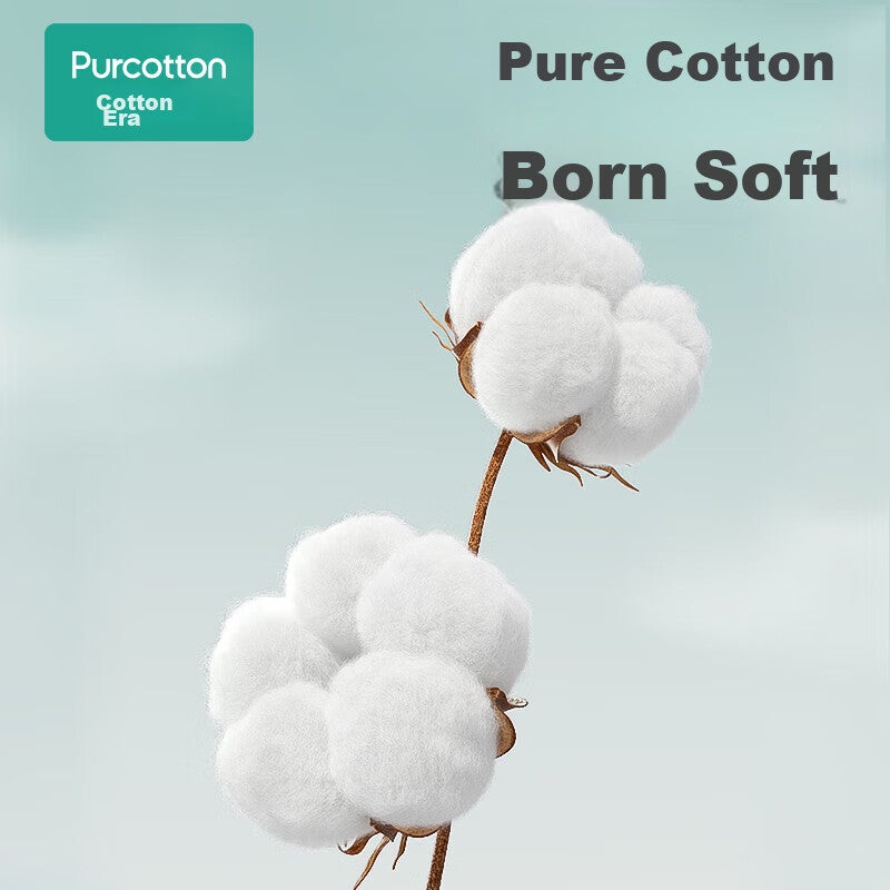 JD Jing Zao PurCotton Towel, Class A Pure Cotton, Quick-Absorbing And Easy-Drying, Four-Layer Washed Gauze Towel, 34cm×76cm, Xiaohe Chushang·Purple - Image 3