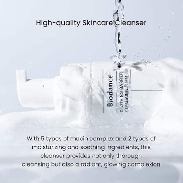 BIODANCE Soothing Barrier Cleansing Foam, Micro Bubble Foam, Gentle & Mild Face Cleanser | 4.06 fl.oz, 120ml - Image 2