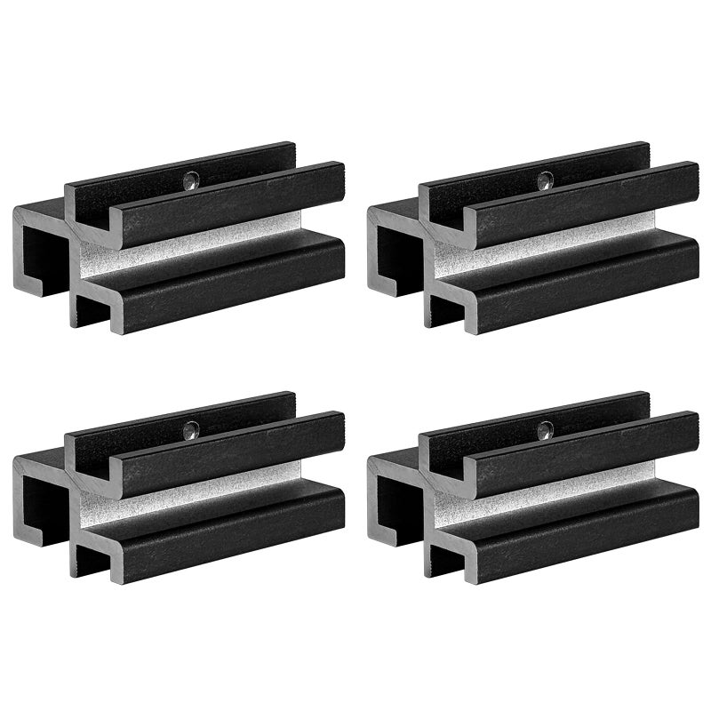 Just-V JustV Non Rotating Hole Bracket Only Fit Hard TriFold Truck Bed Tonneau Cover for Toyota Tacoma for Tundra 4PCS Please Purchase Specialized Brackets with Caution - Image 2