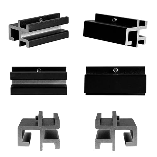 Just-V JustV Non Rotating Hole Bracket Only Fit Hard TriFold Truck Bed Tonneau Cover for Toyota Tacoma for Tundra 4PCS Please Purchase Specialized Brackets with Caution - Image 3