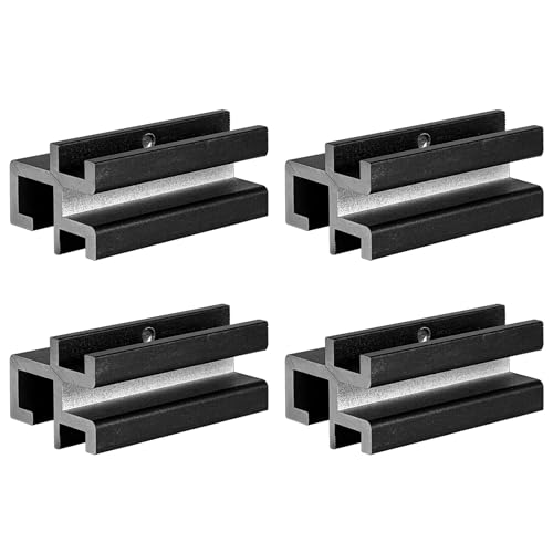 Just-V JustV Non Rotating Hole Bracket Only Fit Hard TriFold Truck Bed Tonneau Cover for Toyota Tacoma for Tundra 4PCS Please Purchase Specialized Brackets with Caution - Image 1