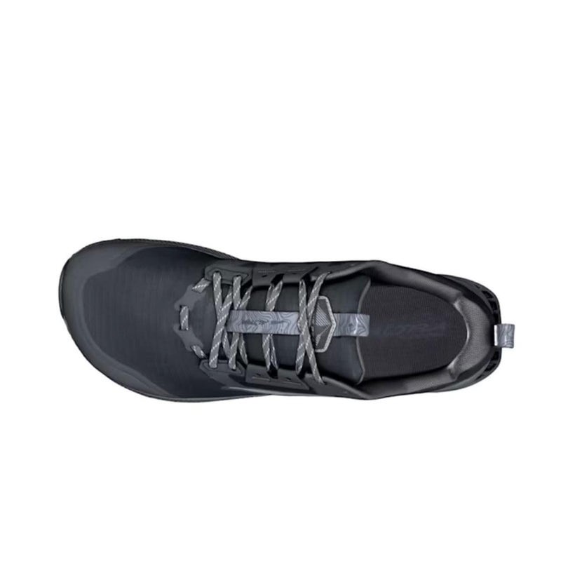 ALTRA Men's Lone Peak 8 Trail Running Shoe, Black/Gray, 12 - Image 2