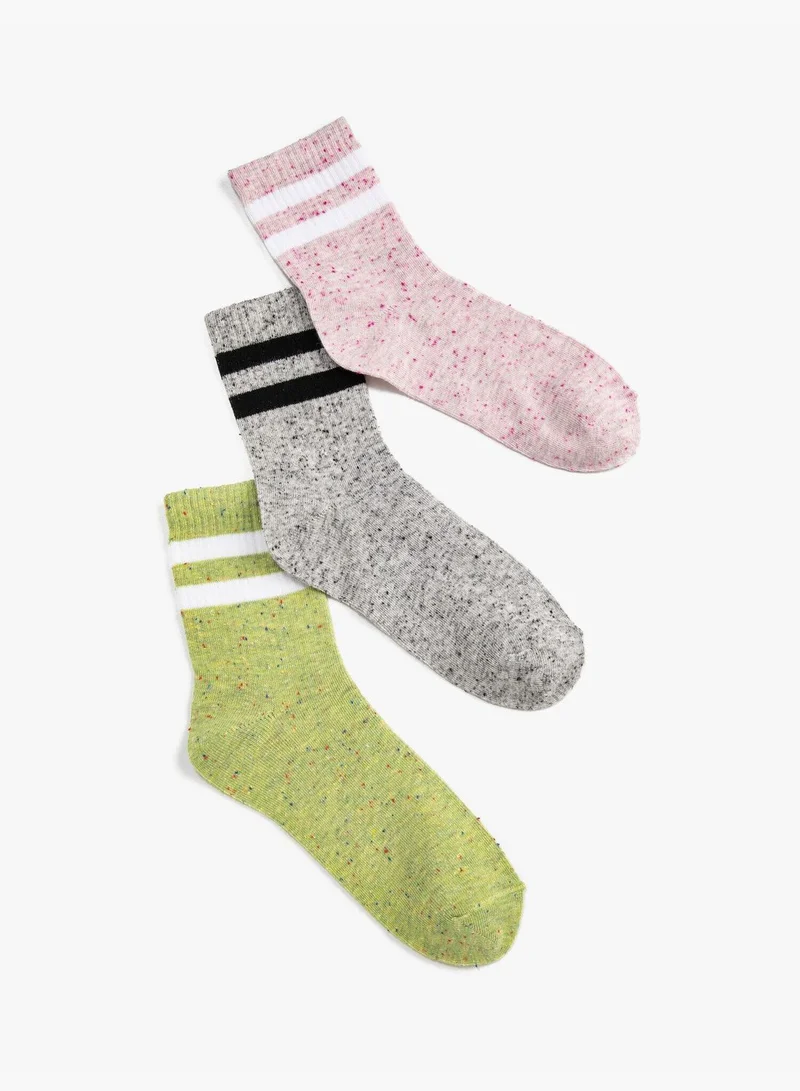 KOTON Stripe Detail Socks
