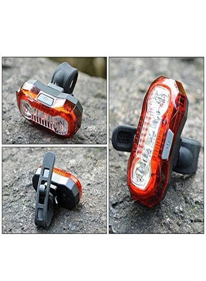 MATELCO Bicycle Taillights Mountain Bike Rear Warning Lights Super Bright - Image 3