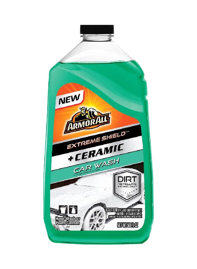 ARMOR ALL Extreme Shield Plus Ceramic High-Performance Car Wash Liquid Green 1.48 L 19400  - Image 1