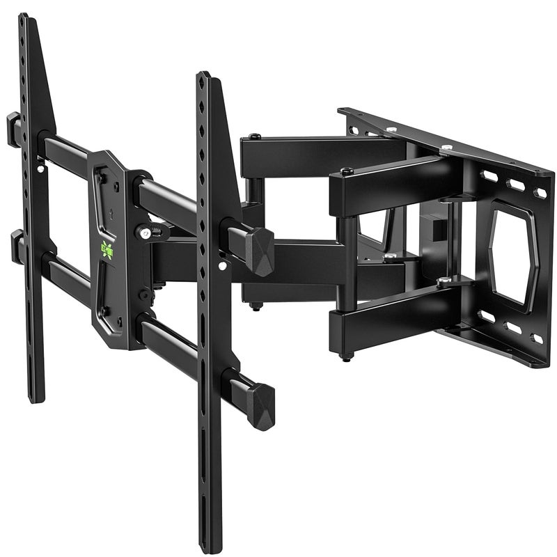 USX MOUNT Full Motion TV Wall Mount for 42-82 Inch TVs up to 120lbs, Wall Mount TV Bracket with Articulating Swivel Tilt Extension Leveling, Max VESA 600x400mm Fits 12/16" Wood Stud - Image 1