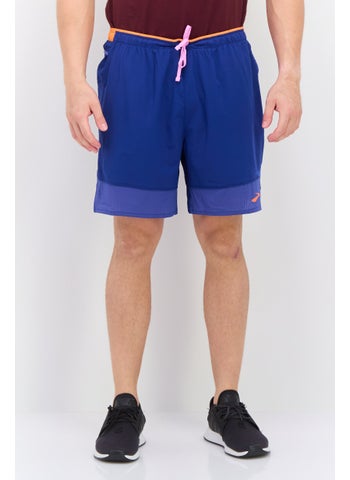 Men Sportswear Fit Drawstring 7 Inseam Running Shorts, Blue - pzsku/ZAE17A6B2F7B77DEABFBEZ/45/1746214169/79d3aed9-8633-4f8c-86b0-8538e270aa2c
