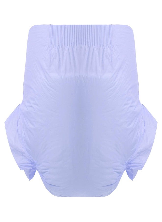 CutiePlusU Disposable Adult Diaper Heavy Absorption Dry Surface Adult Diapers All Night- Purple 10 Pieces (Medium 28"-38") - Image 2