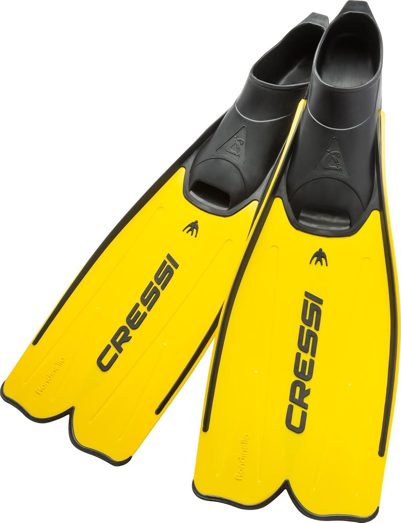 Cressi Adult Snorkeling Full Foot Pocket Fins, Good Thrust, Light Fin, Rondinella: Designed and Made in Italy - Image 2