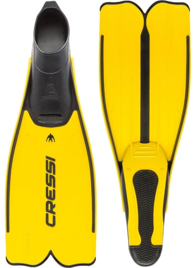 Cressi Adult Snorkeling Full Foot Pocket Fins, Good Thrust, Light Fin, Rondinella: Designed and Made in Italy - Image 3