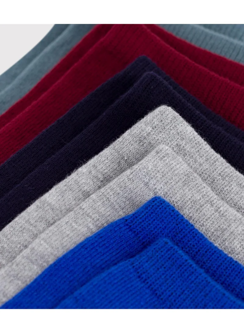Petit Bateau Children's plain cotton socks - 5-pack