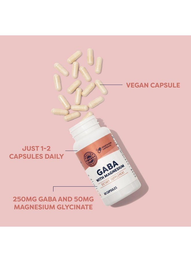 Vimergy Vimergy GABA with Magnesium - Supports Nervous System Function - Promotes Relaxation - Kosher, Vegan & Gluten-Free - 60 Capsules  - Image 2