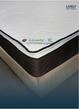 Lively | King-size mattress with a 29 cm height, crafted from high-quality materials to provide exceptional comfort, perfect body support, and a relaxing sleep experience, measuring 180x200 cm. - pzsku/ZAE18B49A638B5837AB0BZ/45/1747902306/359d86ef-8d73-4fc5-a289-eb36a221c527