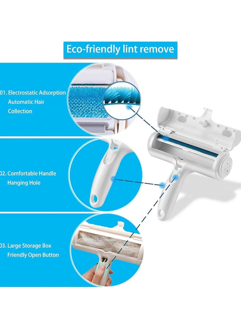 general Pet Hair Remover Roller Reusable Animal Hair Removal Brush for Dogs and Cats - Image 4