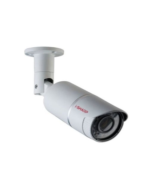 Camera- i-sharp-2MP Full HD, 5-50m Zoom, with Adjustable Lens, 25 fps, Ideal for Vehicle Number Plates and Distant Details