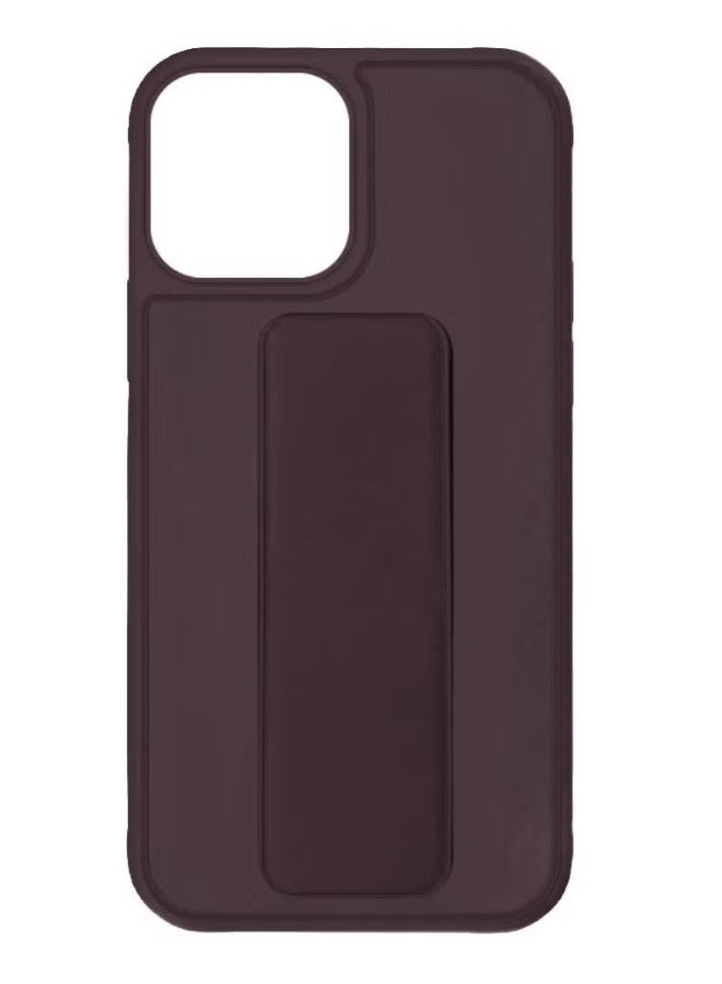 ACLIX iPhone 15 Pro Case 6.1 Inch with Magnetic Stand Holder Premium Silicone Vertical and Horizontal Hand Strap Grip Multi Stand Car Mount Kickstand Case Finger Strap Cover - Image 1