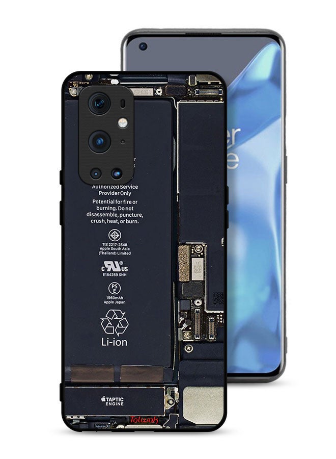 Tolwak غطاء حماية لهاتف OnePlus 9 Pro 5G بنمط دائرة كهربائية - Image 1