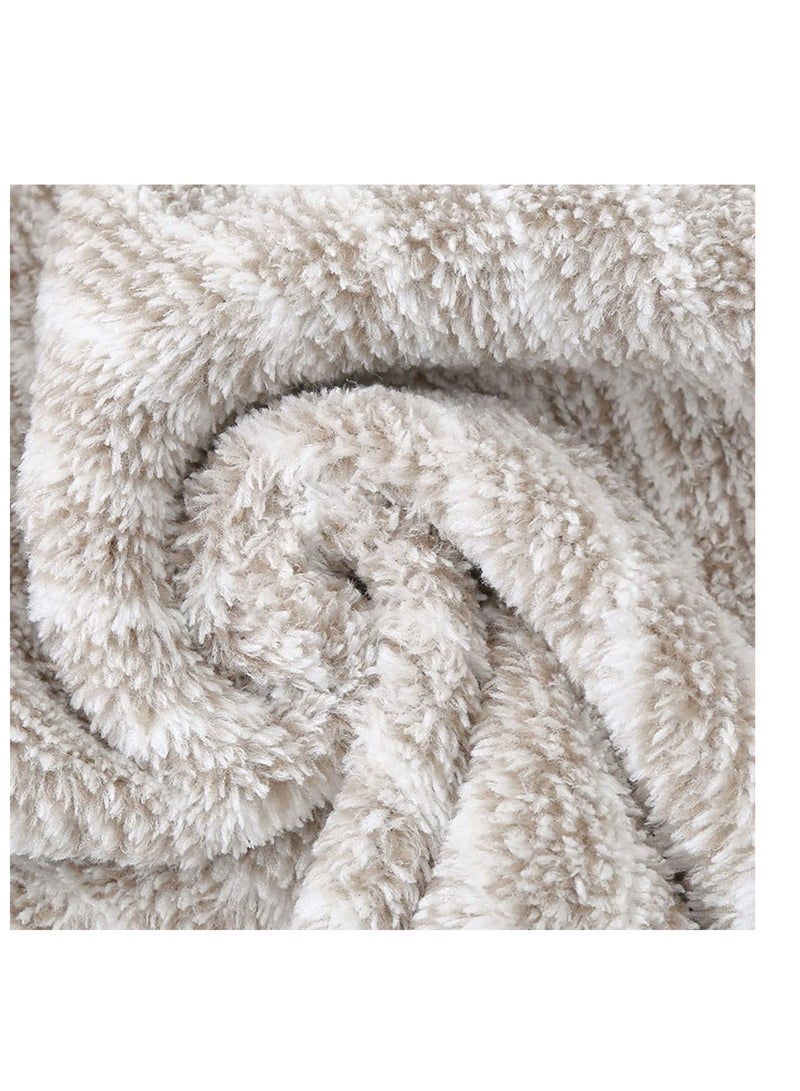 SYOSI 10 عبوات من مناشف التنظيف المصنوعة من الألياف الدقيقة، متعددة الألوان، مناشف لينة وسميكة، قطع قماش للتنظيف من الغبار لمستلزمات تنظيف النوافذ للمنزل والمطبخ والسيارة، مناشف ألياف دقيقة متعددة الاستخدامات، قطع قماش ناعمة للأطباق - Image 4