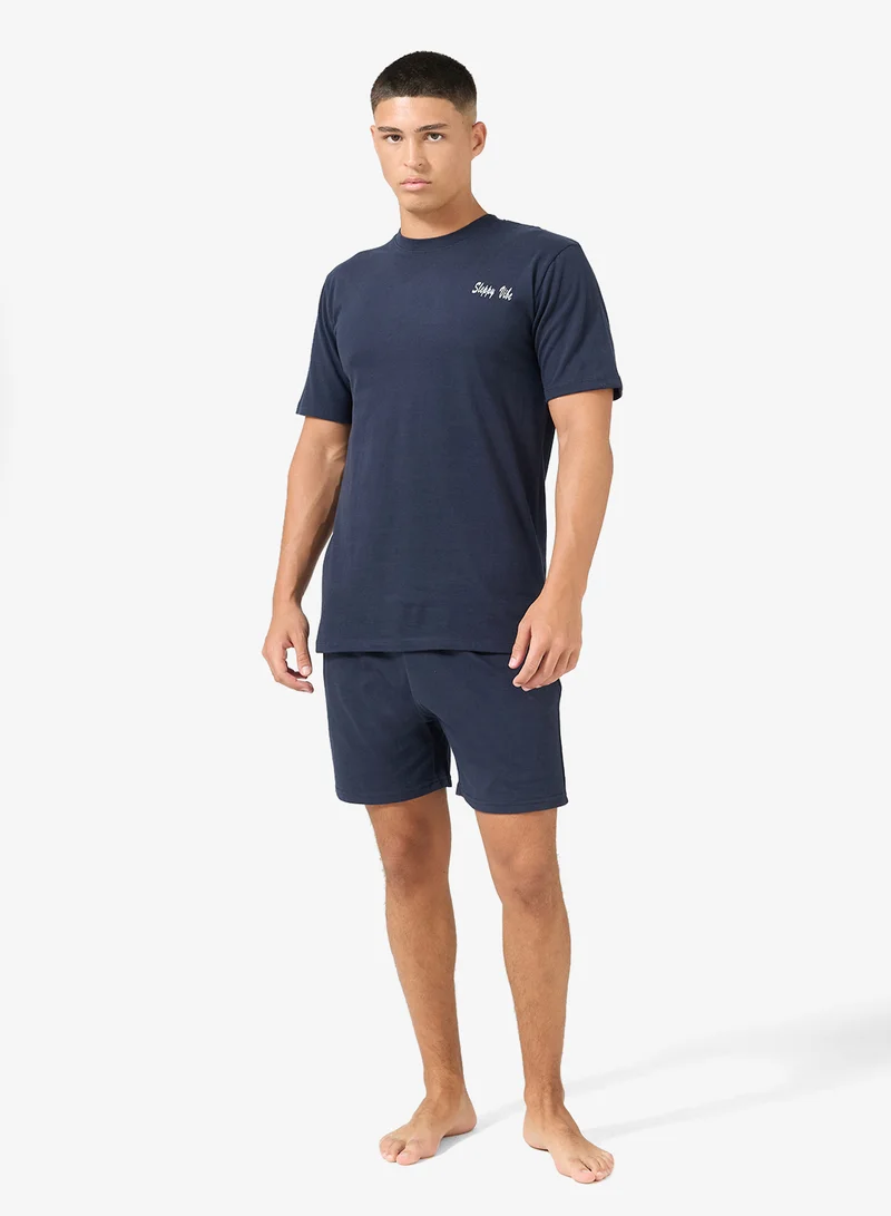 Nightwear T-Shirt & Shorts Set