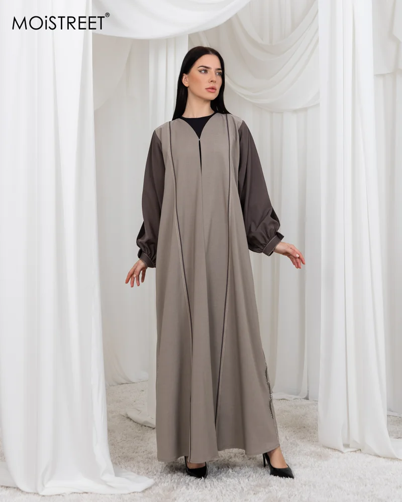 مويستريت عباية مويسترت ميلانج مطرزة