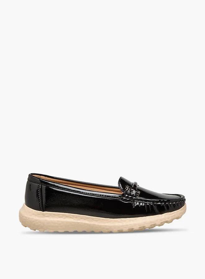 Le Confort BLACK Women Metal Accent Loafers for Women | Best Price UAE