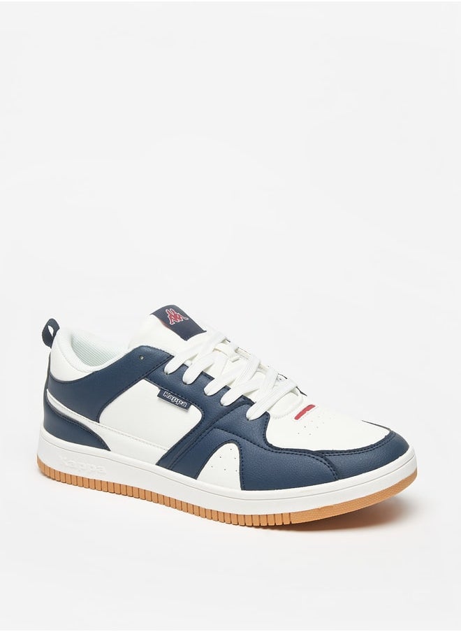 Kappa - Men's Colourblock Sneakers with Lace-Up Closure - Image 1