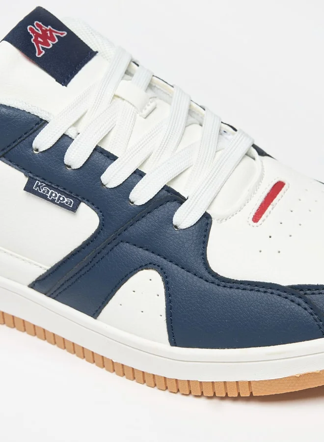 كابا Men's Colourblock Sneakers with Lace-Up Closure