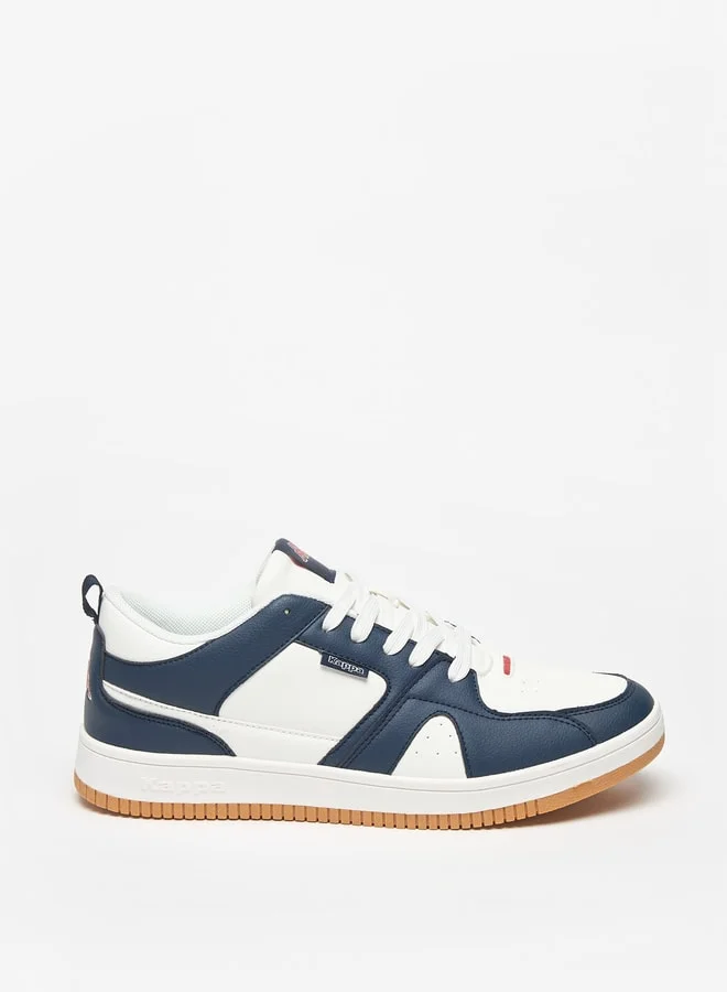 كابا Men's Colourblock Sneakers with Lace-Up Closure