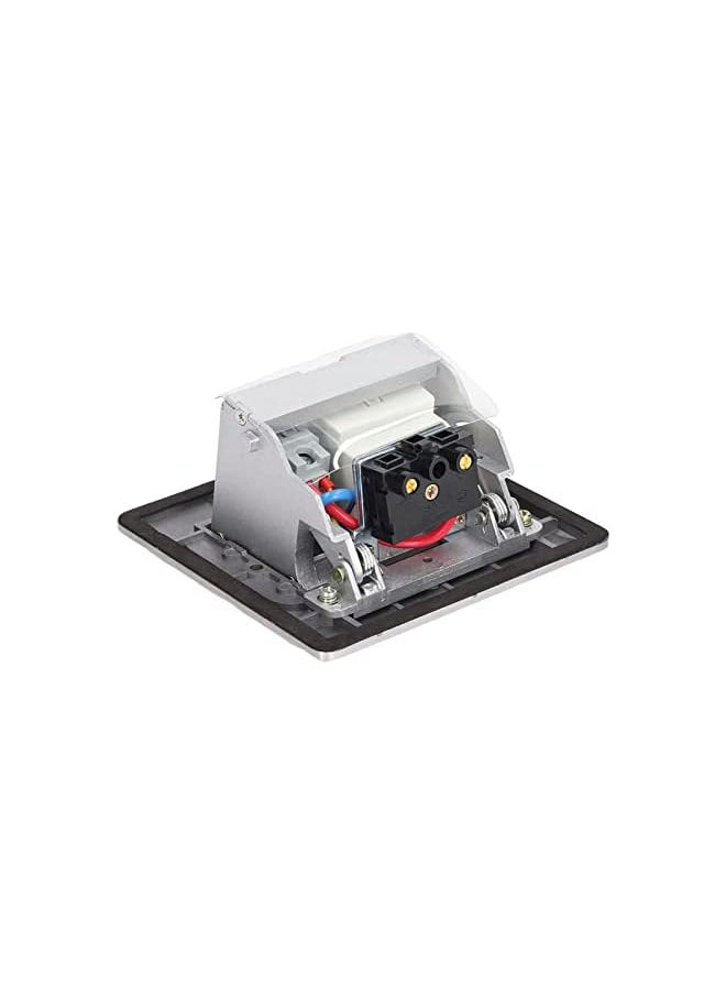 promass Floor socket, IP40 protection American standard flush-mounted table-top socket for household use for