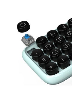 NIBEMINENT Jelly Bean Mechanical Handheld Calculator Sky blue/Black  - Image 5