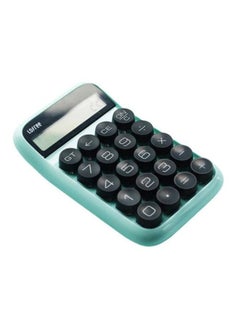NIBEMINENT Jelly Bean Mechanical Handheld Calculator Sky blue/Black  - Image 2