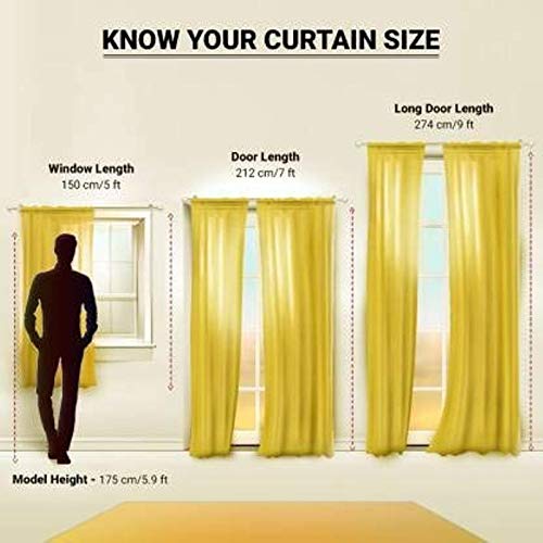 DECOMIZER DECOMIZER Color Pencil Printed Kids Curtains for Kids Room Nursery Bedroom Playroom 2 Panels 4x5 Feet Cute Curtain for Kids Room Kids Curtain Printed Curtain Window Curtain  - Image 2