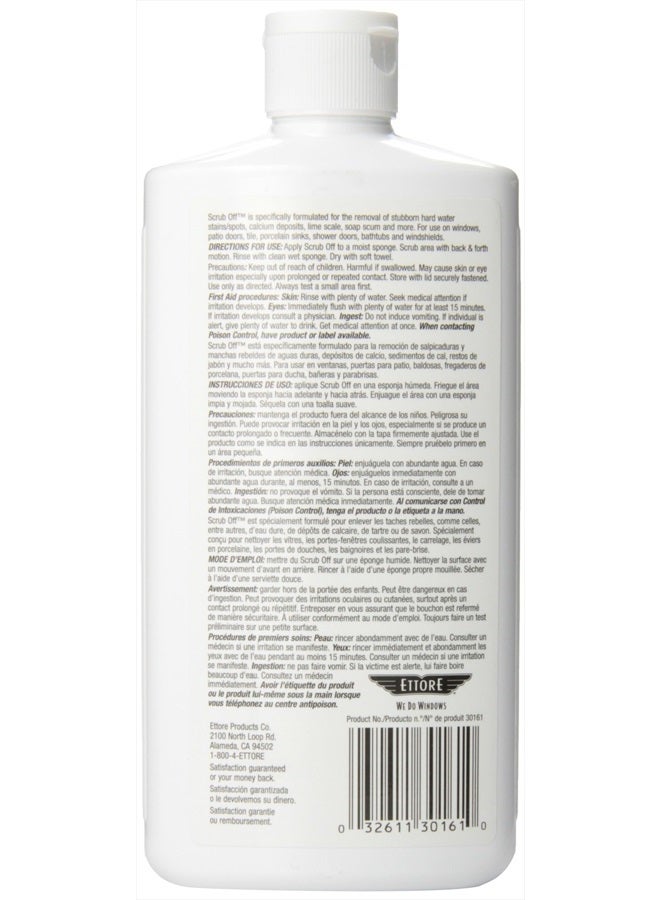 ETTORE 30161 Scrub Off Spot Remover, Lemon, 16 Oz  - Image 2