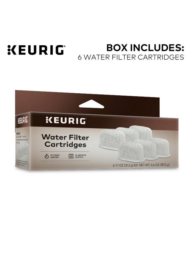 Keurig خرطوشات إعادة تعبئة فلتر الماء من كوريغ، خرطوشات فلتر الماء البديلة، متوافقة مع صانعات القهوة 2.0 K-Cup Pod، 6 قطع - Image 2